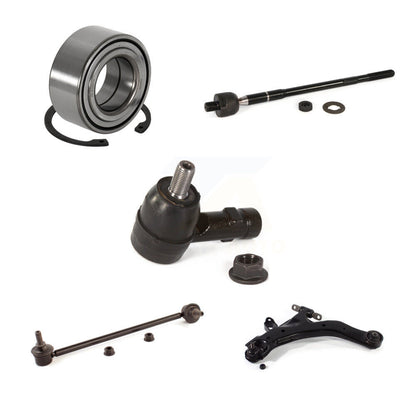 Kit de liaison de biellette de direction, roulement avant gauche, bras de commande inférieur (5 pièces) pour Hyundai Tiburon