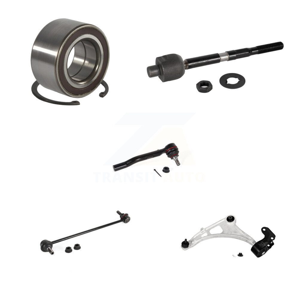 Kit de liaison de biellette de direction, roulement avant gauche, bras de commande inférieur (5 pièces) pour Honda Pilot MDX