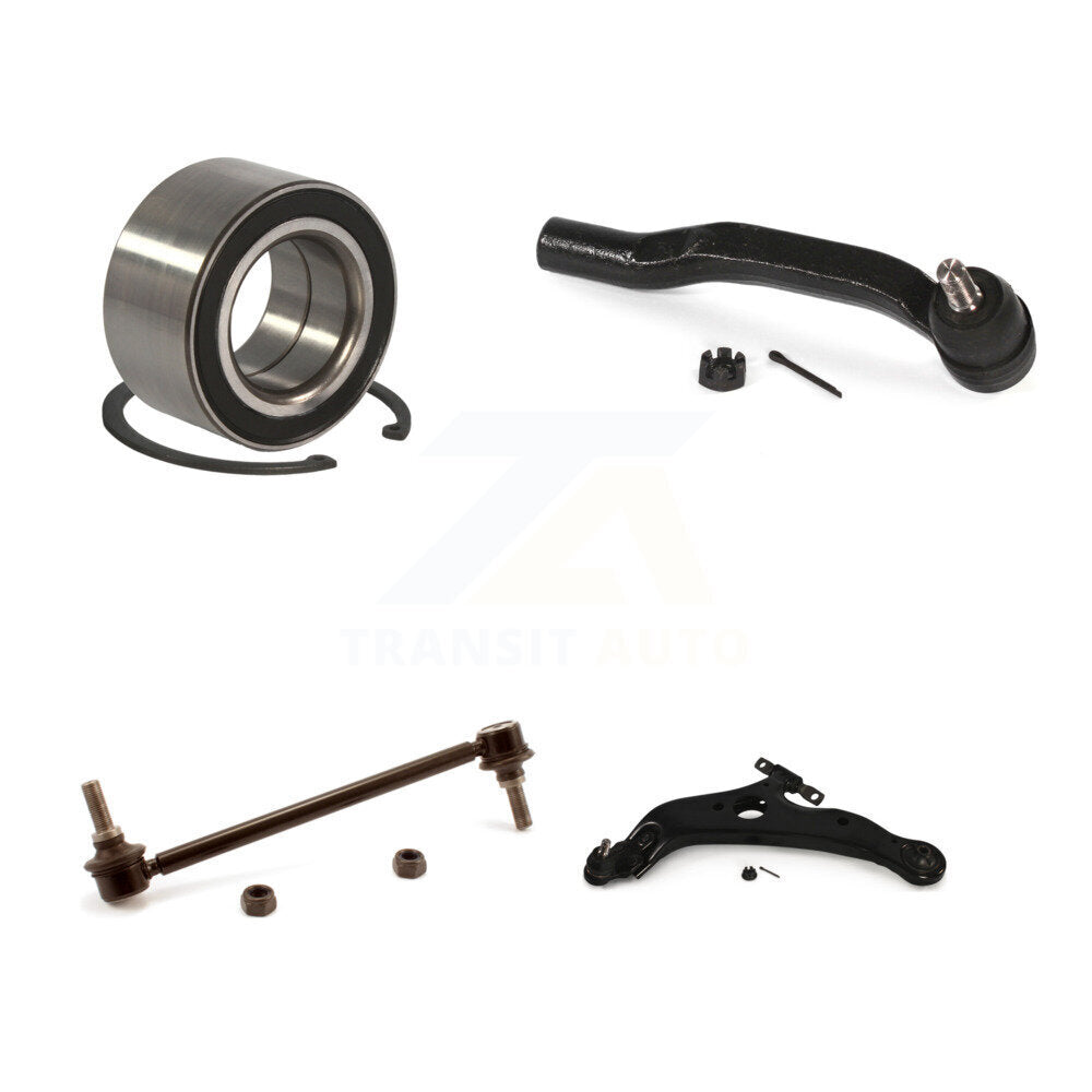 Kit de liaison de biellette de direction extérieure, bras inférieur de roulement avant gauche pour Toyota Sienna 2004 – 2010