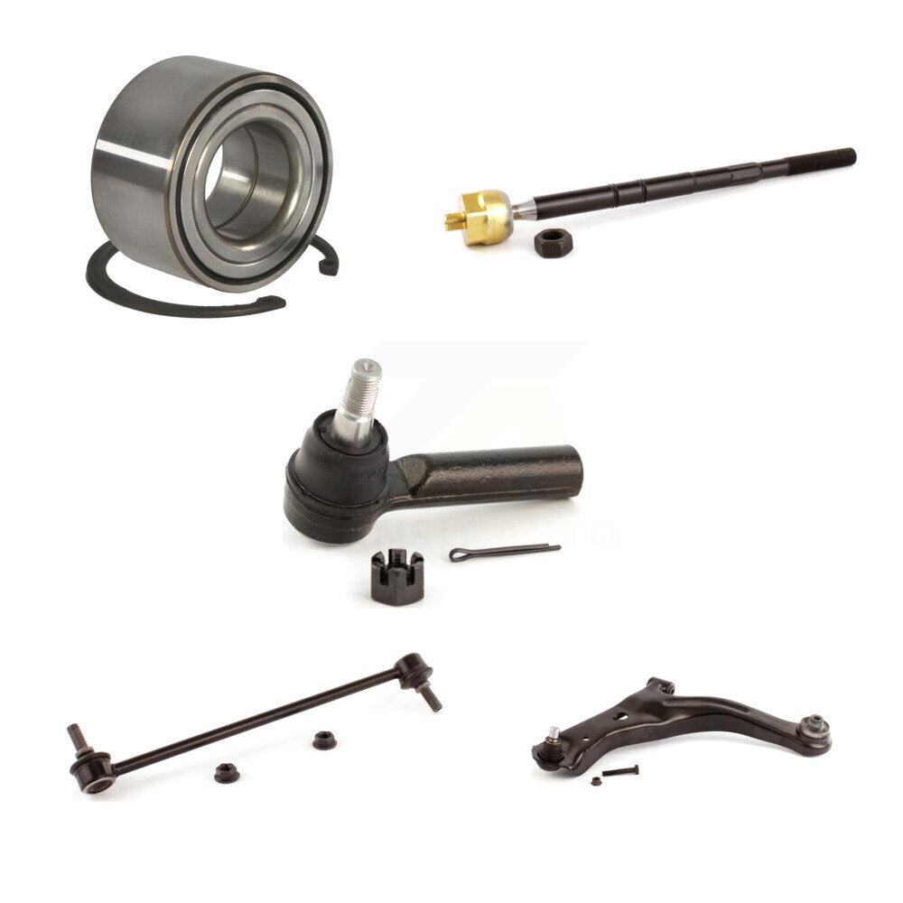Kit de liaison de biellette de direction de bras inférieur de roulement de roue avant gauche (5 pièces) pour Ford Escape Mazda