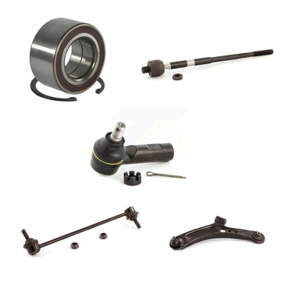 Kit de liaison de biellette de direction, roulement de roue avant gauche, bras de commande inférieur (5 pièces) pour Suzuki SX