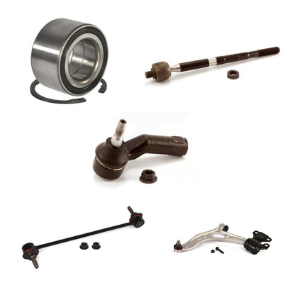 Kit de liaison de biellette de direction, roulement avant gauche, bras de commande inférieur (5 pièces) pour Ford Focus c-ma