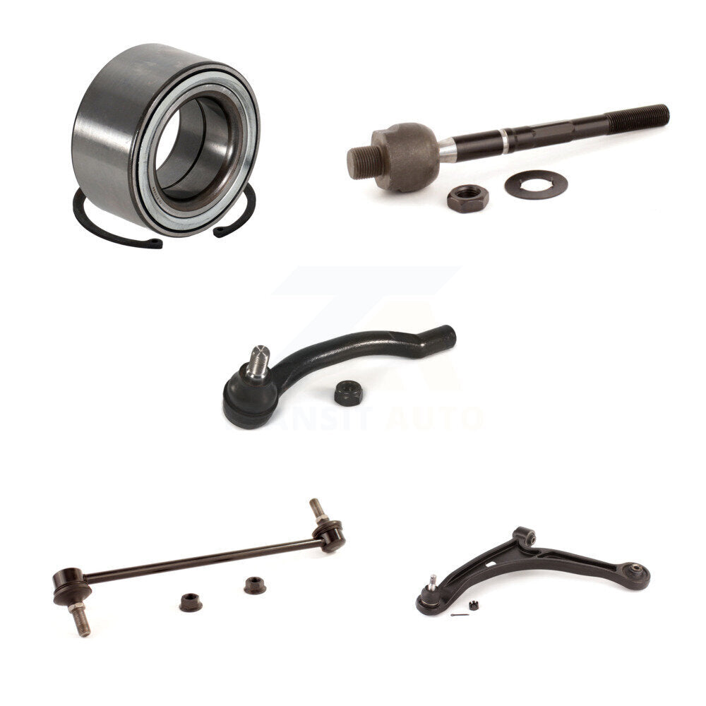 Kit de liaison de biellette de direction, roulement avant gauche, bras de commande inférieur (5 pièces) pour Honda Pilot MDX