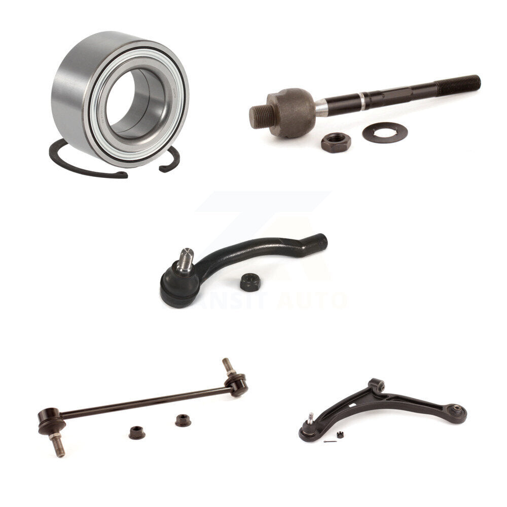 Kit de liaison de biellette de direction, roulement avant gauche, bras de commande inférieur (5 pièces) pour Honda Pilot MDX
