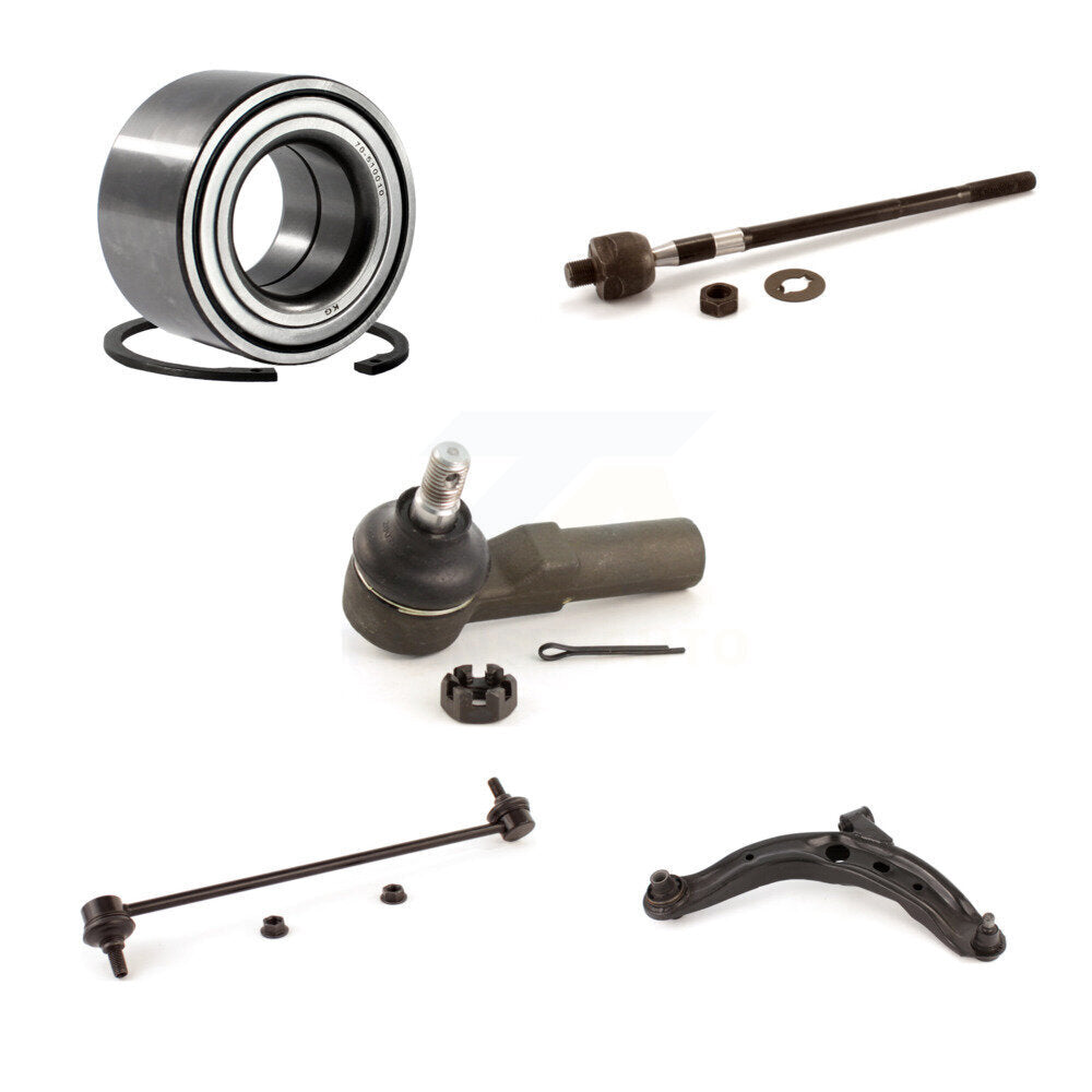 Kit de liaison de biellette de direction, roulement avant droit, bras de commande inférieur (5 pièces) pour Mazda MP 02-06