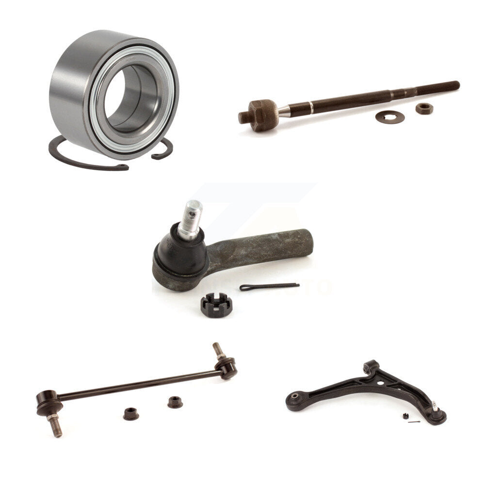 Kit de liaison de biellette de direction de bras inférieur de roulement avant droit (5 pièces) pour Honda Odysse 2002 – 2004