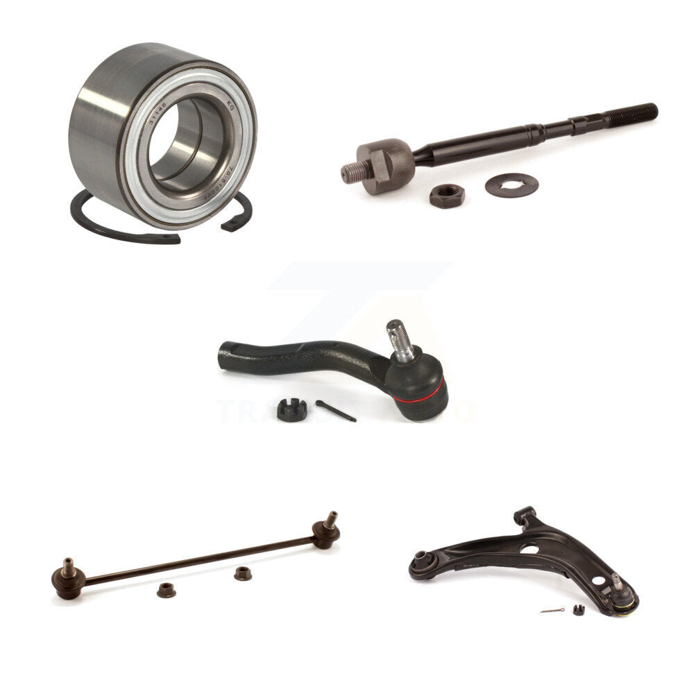 Kit de biellette et de liaison de bras inférieur de roulement avant droit (5 pièces) pour Toyota Yaris Prius C