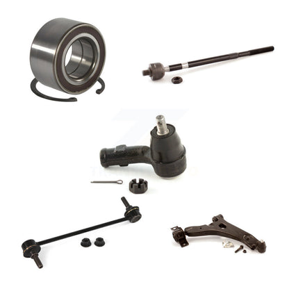 Kit de liaison de biellette de direction, roulement avant droit, bras de commande inférieur (5 pièces) pour Ford Focu 2008