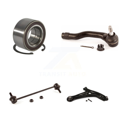 Kit de liaison de biellette de direction extérieure, roulement de roue avant droit, bras inférieur pour Mazda 2011 – 2014