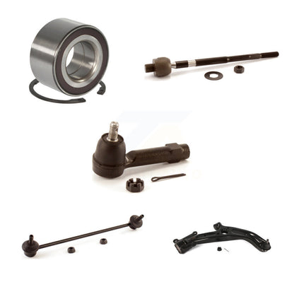 Kit de liaison de biellette de direction, roulement avant droit, bras de commande inférieur (5 pièces) pour Honda Fi 07-08