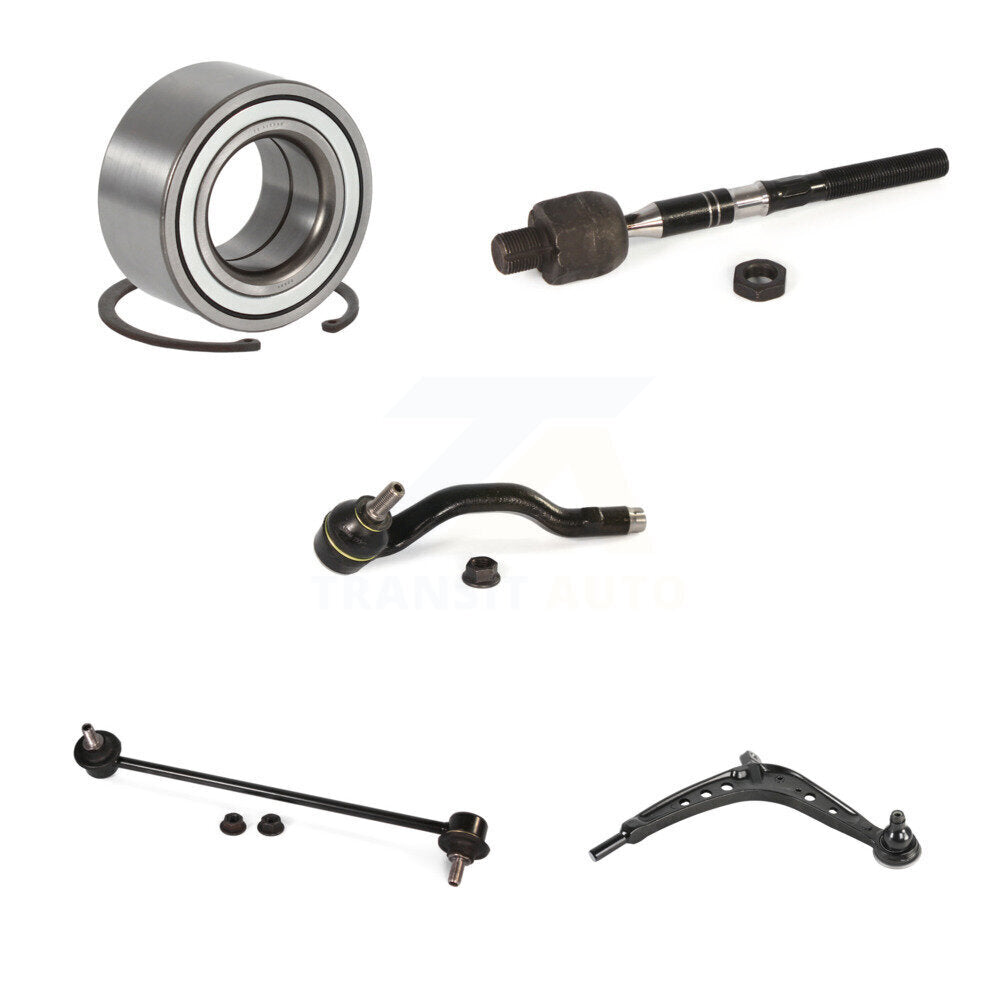 Kit de liaison de biellette de direction, roulement avant droit, bras de commande inférieur (5 pièces) pour BMW 325xi 330x