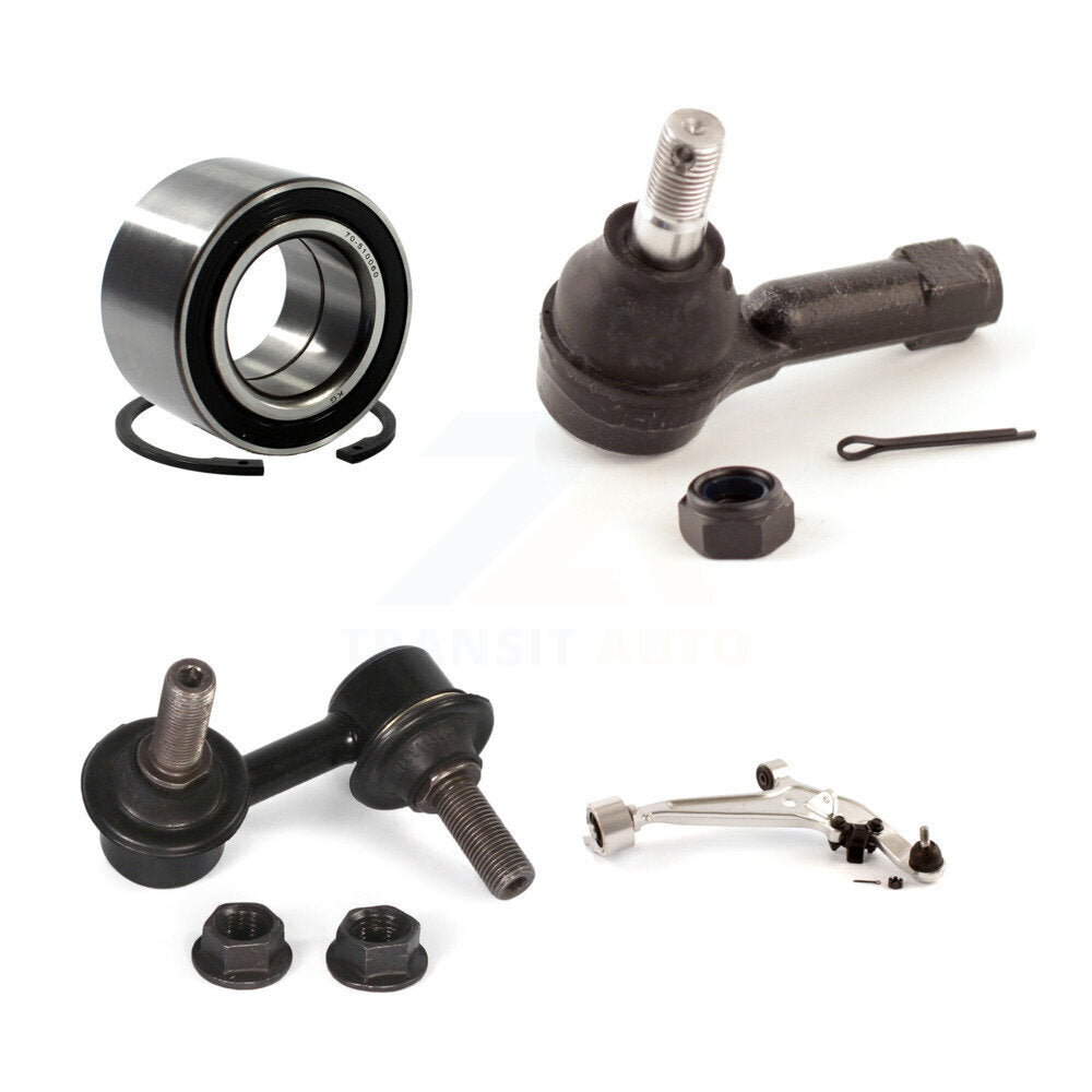 Kit de liaison de biellette de direction extérieure, roulement avant droit, bras de commande inférieur, pour Nissan x-trail