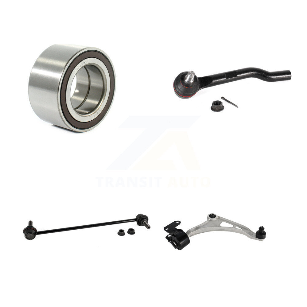 Kit de biellette de direction et de liaison extérieure de bras inférieur de roulement avant droit pour Honda Ridgelin 17-19