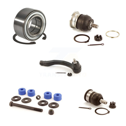 Kit de biellette de direction extérieure et de barre stabilisatrice, roulement avant gauche, joint à rotule supérieur et inférieur, pour