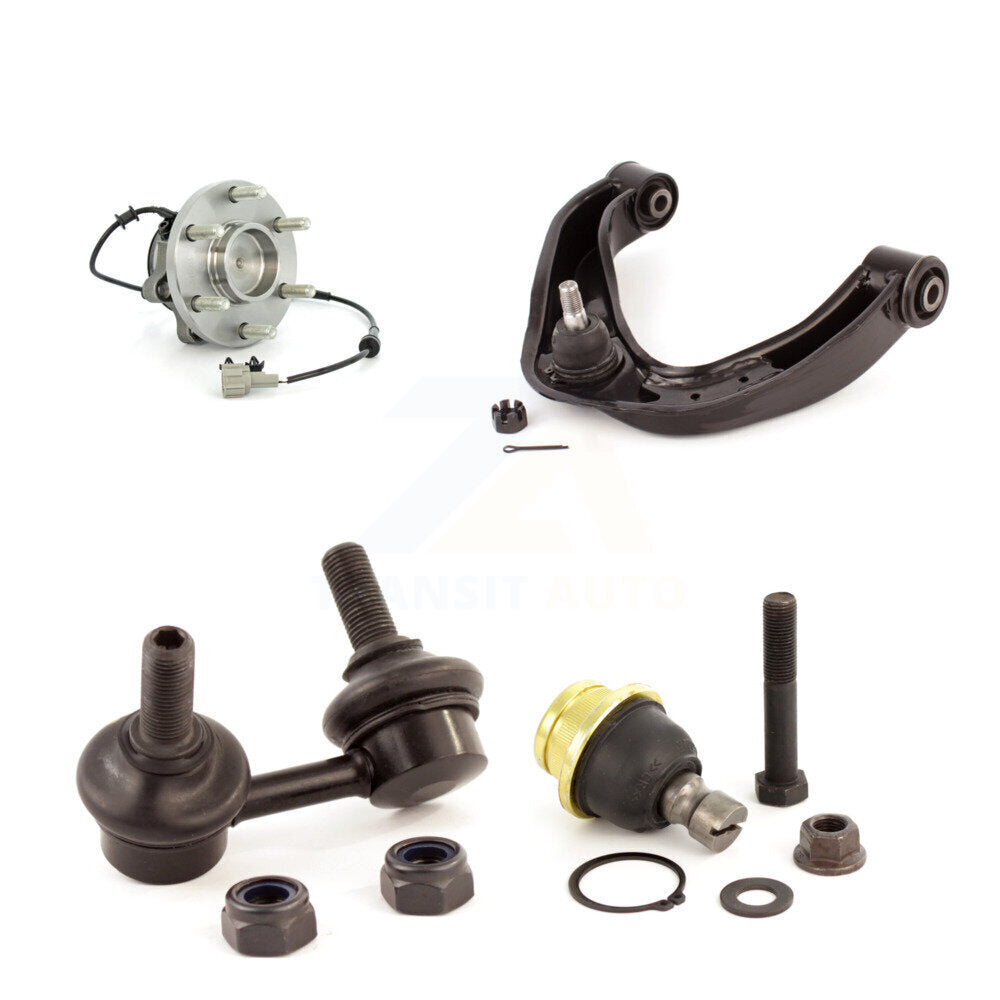 Kit de liaison de bras de commande supérieur, roulement avant gauche, Joint à rotule inférieur, pour Nissan Xterr