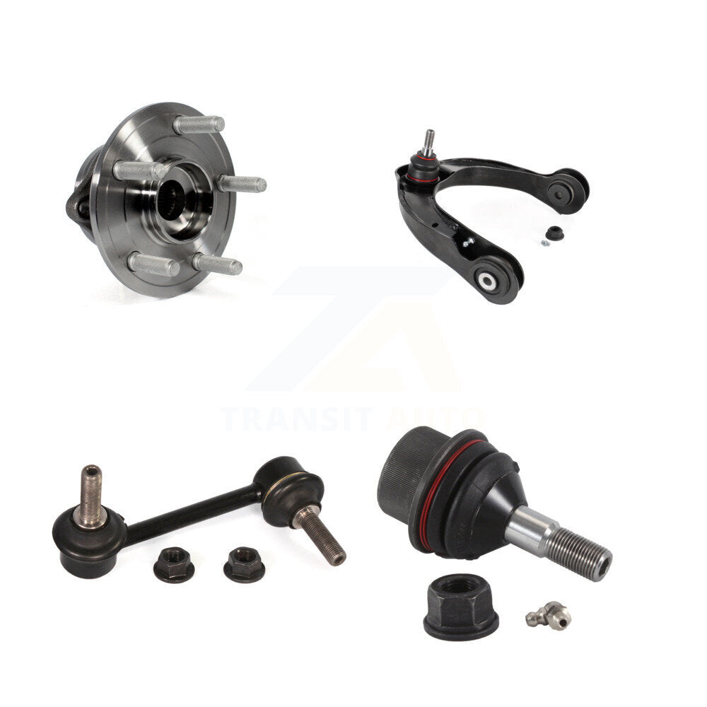 Kit de bras de commande et de liaison supérieur, roulement avant gauche, Joint à rotule inférieur, pour Jeep Grand