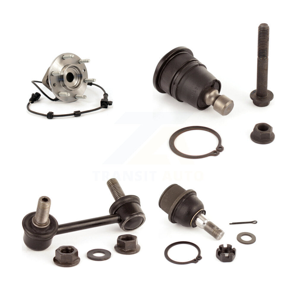 Kit de liaison de rotule supérieure et inférieure, roulement avant gauche, pour Chevrolet GMC Trailblaze
