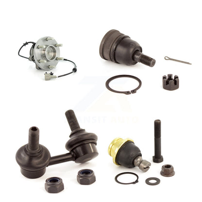 Kit de rotule et de liaison supérieure et inférieure, roulement avant gauche, pour Nissan Frontier Xterra