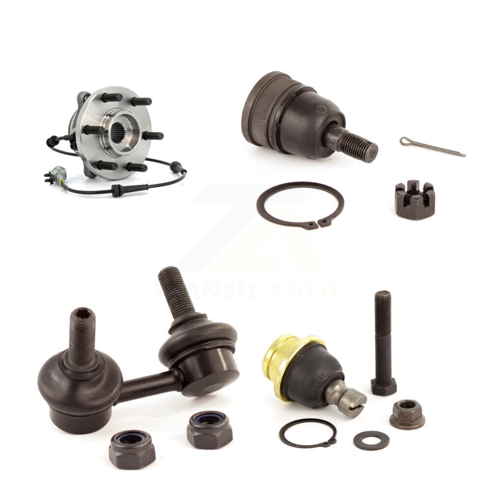 Kit de rotule et de liaison supérieure et inférieure, roulement avant gauche, pour Nissan Frontier Xterra