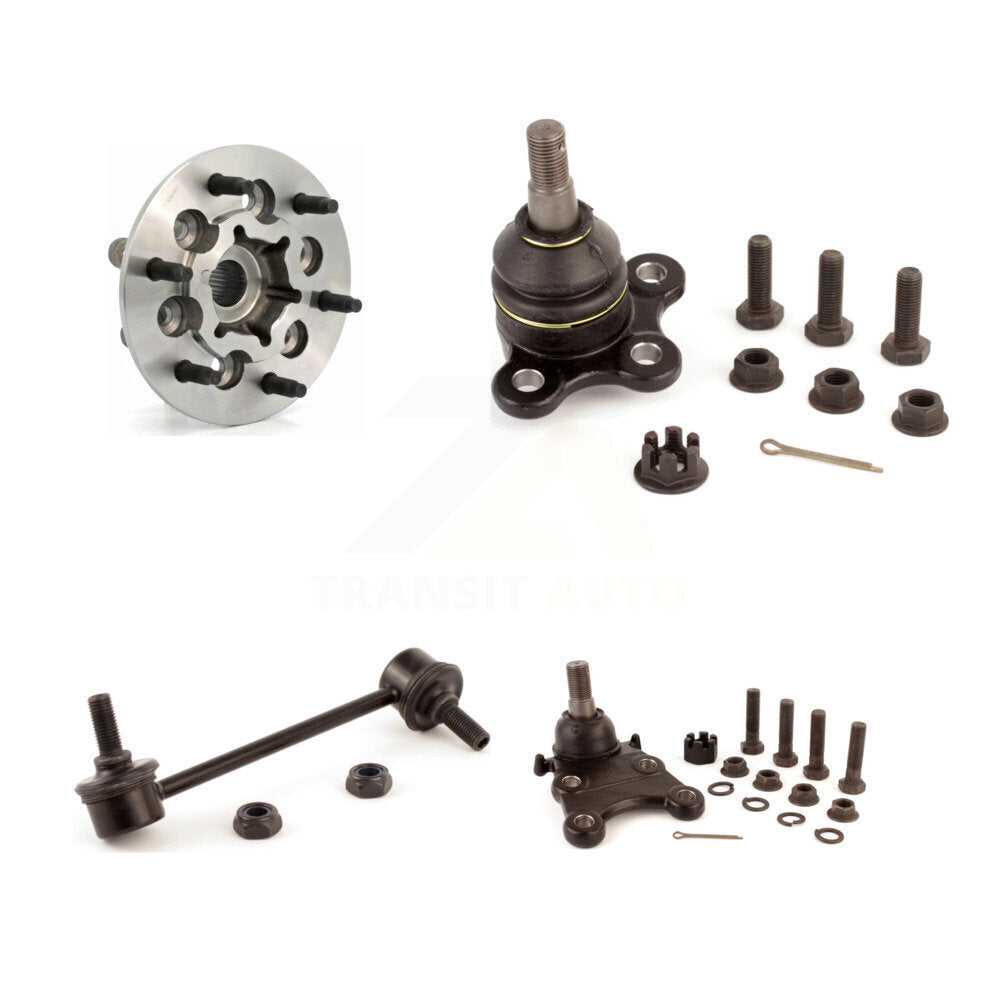 Kit de rotule et de liaison supérieure et inférieure, roulement avant gauche, pour Chevrolet Colorado GMC