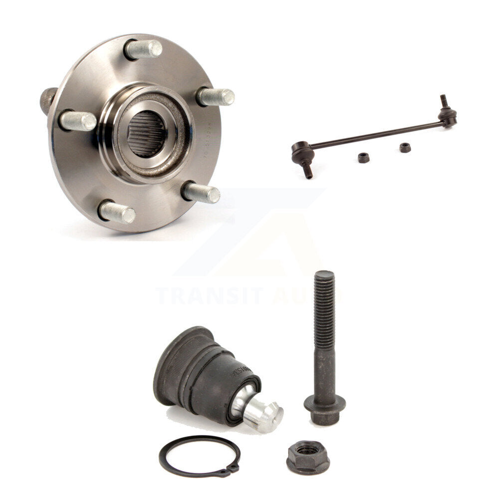 Kit de rotule inférieure et de barre stabilisatrice, roulement avant gauche, pour Nissan Rogue Select