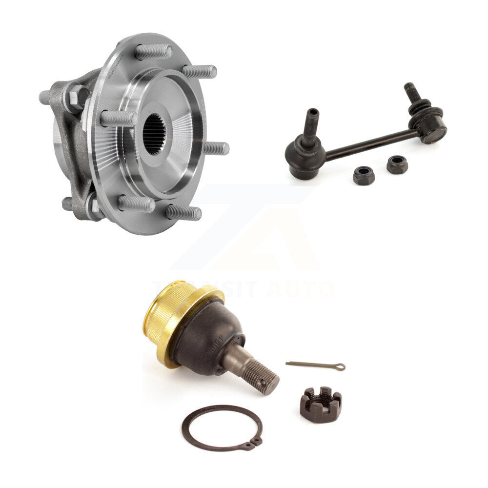 Kit de liaison de rotule inférieure, roulement de moyeu avant gauche, pour Toyota Tacoma 4W 2005 – 2023