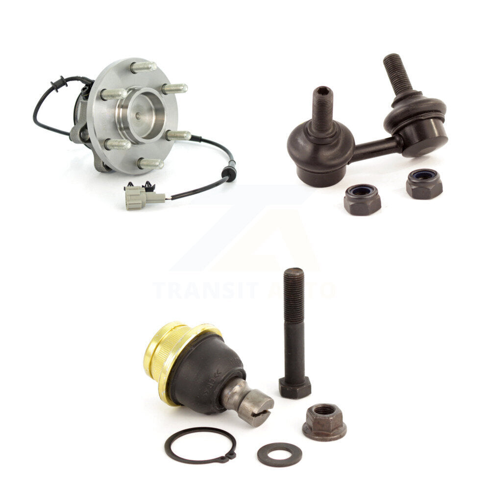 Kit de liaison de rotule inférieure, roulement avant gauche, pour Nissan Frontier Pathfinder RWD