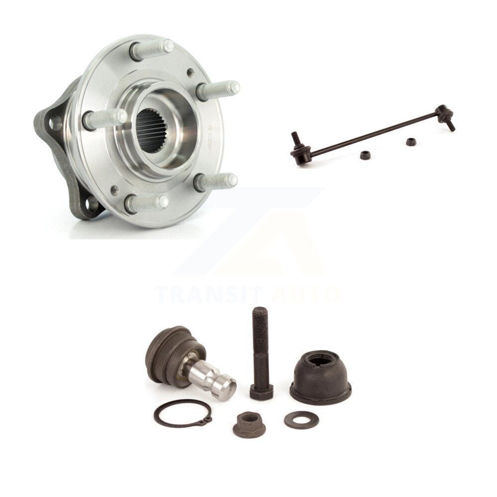 Kit de rotule inférieure et de liaison, roulement avant gauche, pour Hyundai Santa Fe Kia Sorento