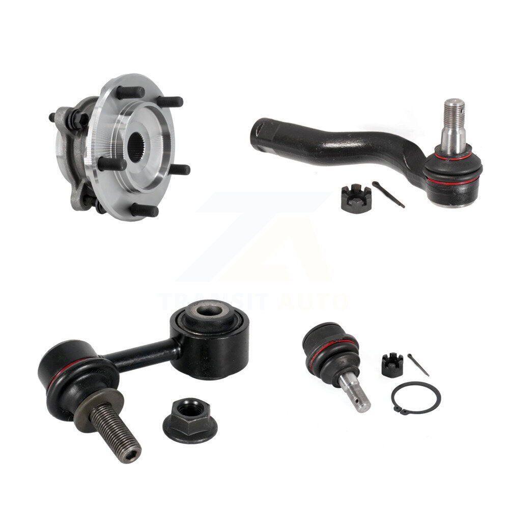 Kit de liaison de biellette de direction extérieure, roulement avant gauche, Joint à rotule inférieur, pour Toyota Tundra 4W