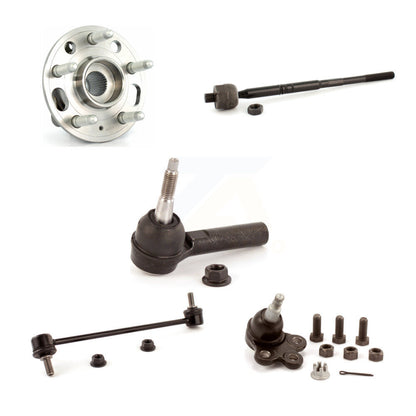Kit de liaison de biellette de direction, roulement avant gauche, rotule inférieure (5 pièces) pour Chevrolet Equino