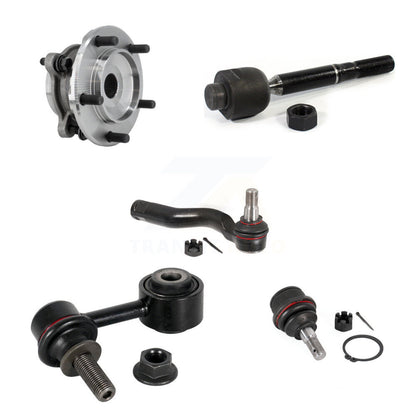 Kit de liaison de biellette de direction, roulement avant gauche, Joint à rotule inférieur (5 pièces) pour Toyota Tundra 4W