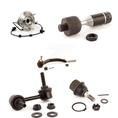 Kit de liaison de biellette de direction, roulement avant gauche, Joint à rotule inférieur (5 pièces) pour GMC Chevrolet XL