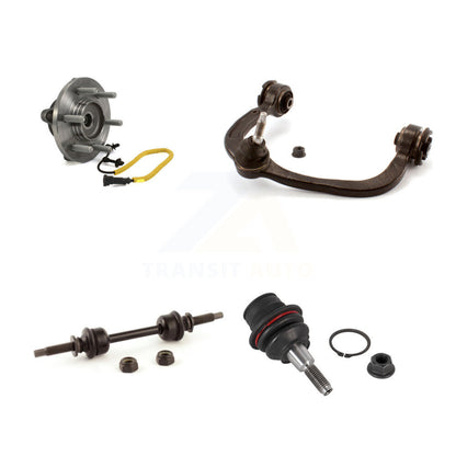 Kit de bras de commande et de liaison supérieur, roulement avant gauche, rotule inférieure, pour Ford F-150