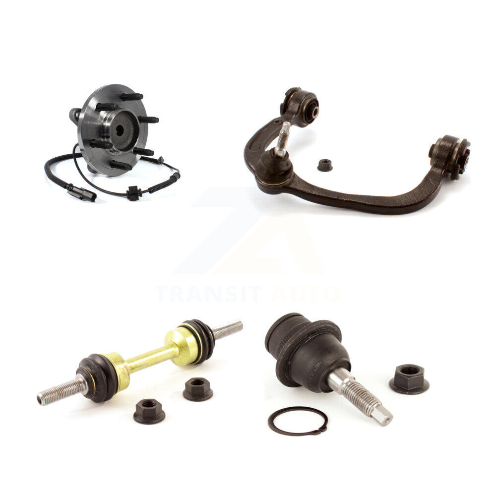 Kit de bras de commande et de liaison supérieur, roulement avant gauche, rotule inférieure, pour Ford F-150
