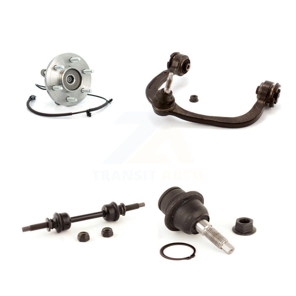 Kit de bras de commande et de liaison supérieur, roulement avant gauche, rotule inférieure, pour Ford F-150