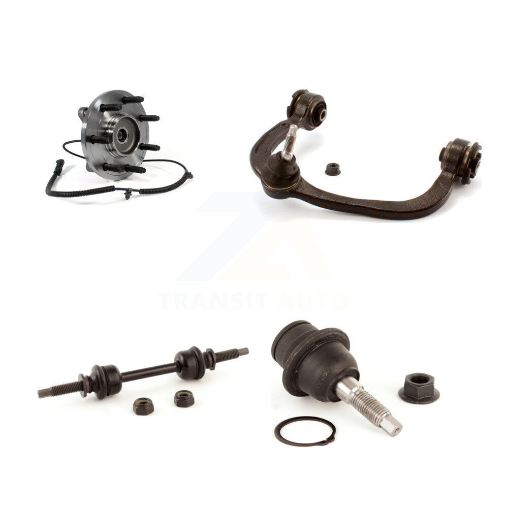 Kit de bras de commande et de liaison supérieur, roulement avant gauche, rotule inférieure, pour Ford F-150