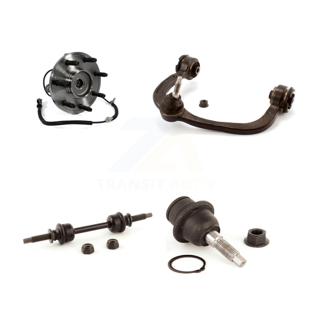 Kit de bras de commande et de liaison supérieur, roulement avant gauche, rotule inférieure, pour Ford F-150