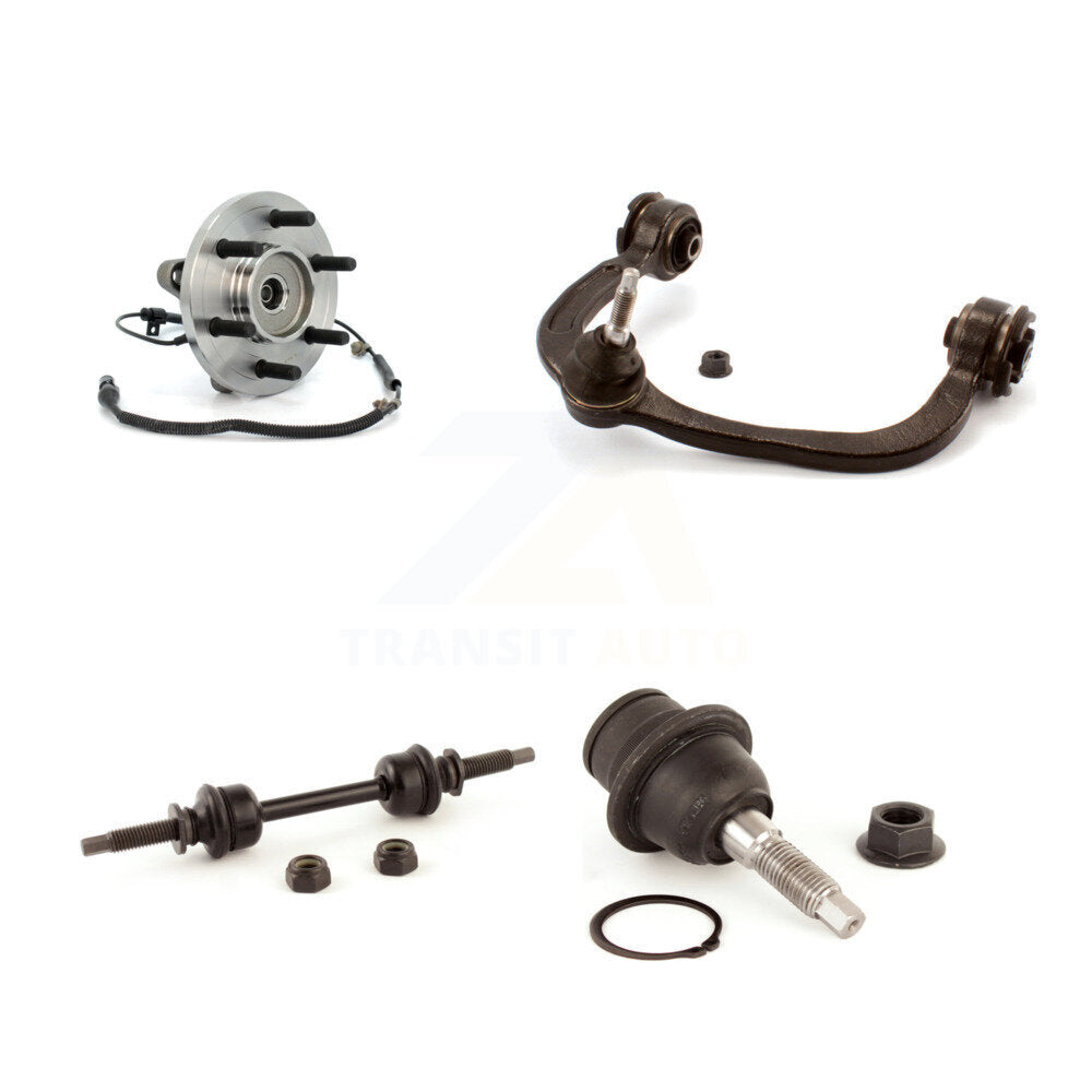 Kit de bras de commande et de liaison supérieur, roulement avant gauche, rotule inférieure, pour Ford F-150