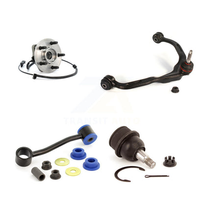 Kit de bras supérieur et de liaison de rotule inférieure de roulement avant gauche pour Jeep Liberty Dodge