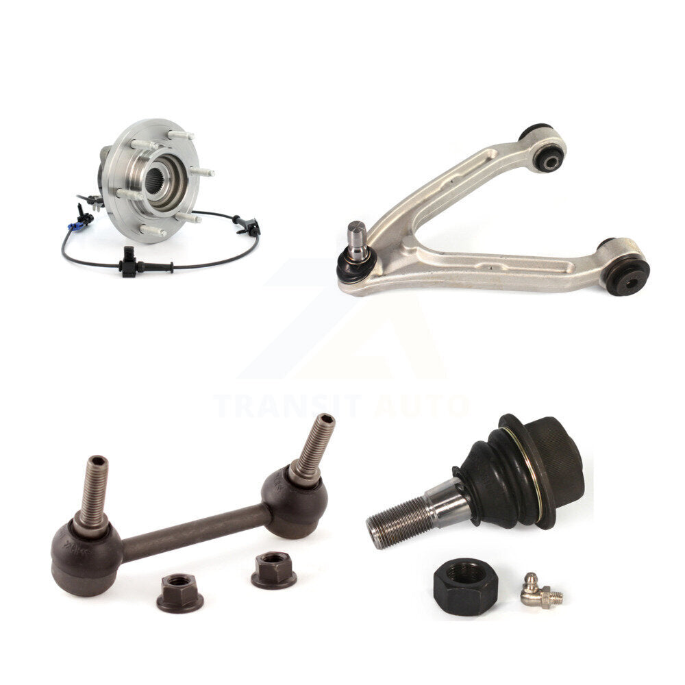 Kit de bras supérieur et de liaison, roulement avant gauche, rotule inférieure, pour Hummer H 2006 – 2008