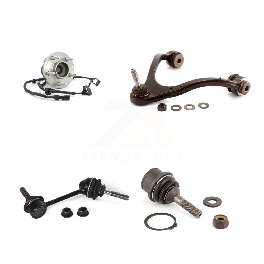 Kit de bras de commande et de liaison supérieur, roulement avant gauche, Joint à rotule inférieur, pour Ford Crown