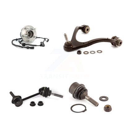 Kit de bras de commande et de liaison supérieur, roulement avant gauche, Joint à rotule inférieur, pour Ford Crown