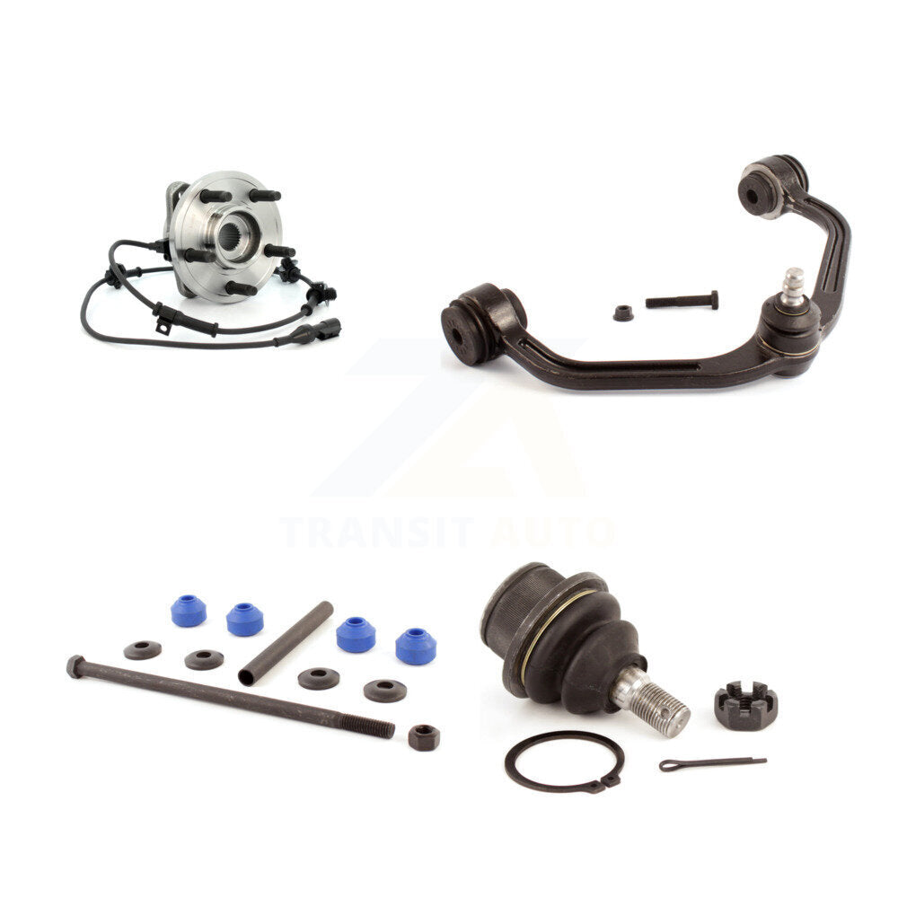 Kit de liaison de bras supérieur de joint à rotule inférieur de roulement de moyeu avant gauche pour Ford Ranger Mazd