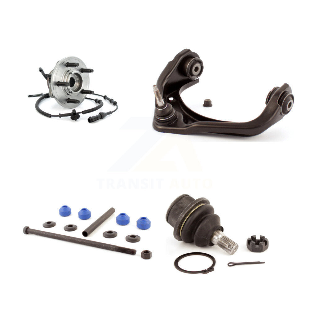 Kit de liaison de bras de commande supérieur, roulement avant gauche, Joint à rotule inférieur, pour Ford Explore