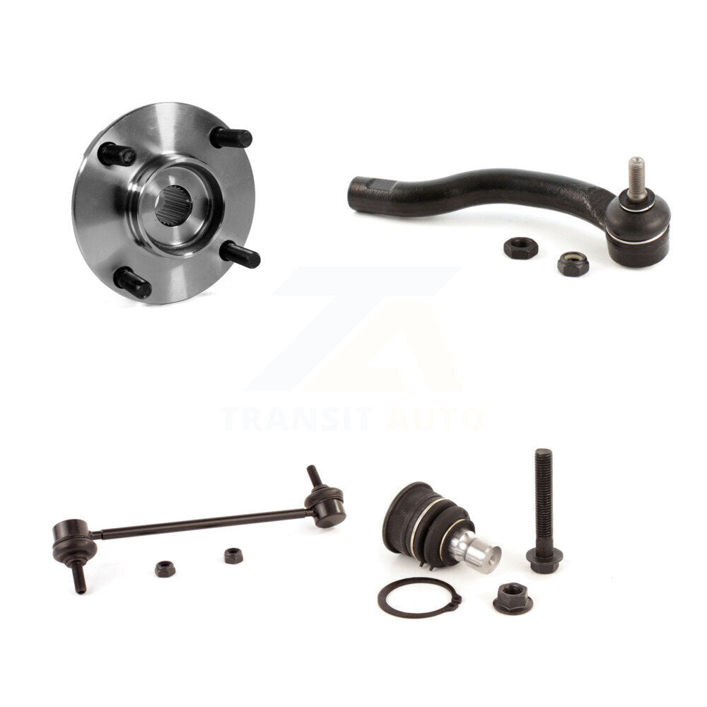 Kit de liaison de biellette de direction extérieure, roulement avant gauche, Joint à rotule inférieur, pour Nissan Versa Cub