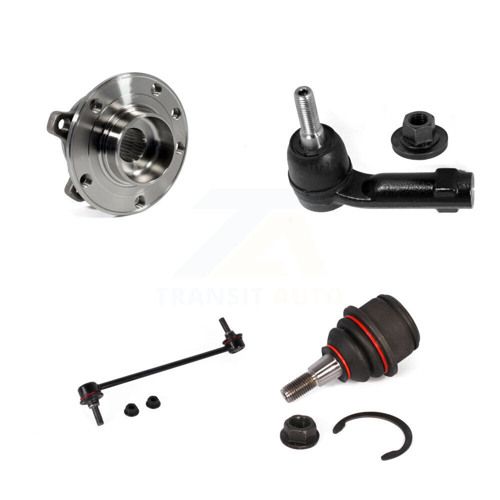 Kit de liaison de biellette de direction extérieure, roulement avant gauche, Joint à rotule inférieur, pour Jeep Cherokee AW