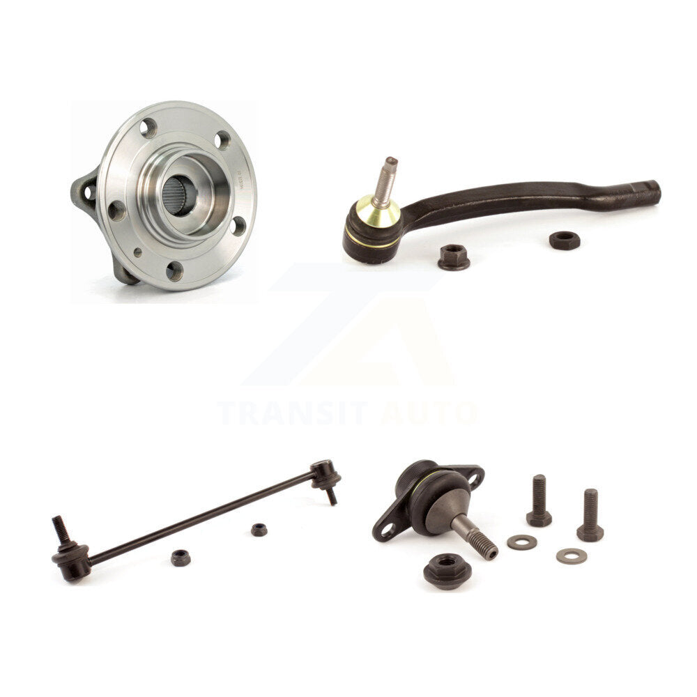 Kit de biellette de direction et de liaison extérieure, roulement avant gauche, Joint à rotule inférieur, pour Volvo XC70 V70