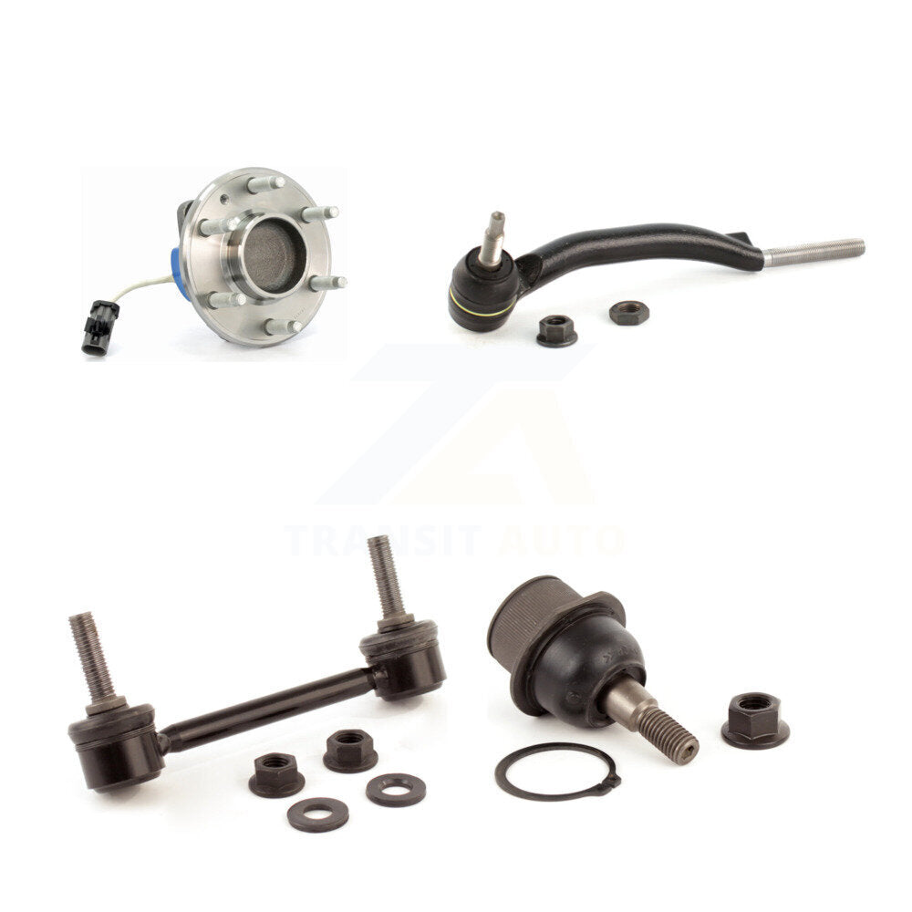 Kit de liaison de biellette de direction extérieure, roulement avant gauche, Joint à rotule inférieur, pour Cadillac SRX RWD
