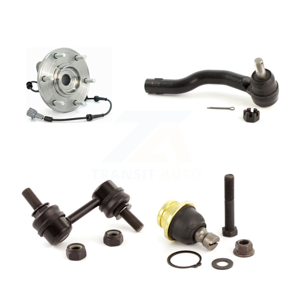 Kit de liaison de biellette de direction extérieure, roulement avant gauche, Joint à rotule inférieur, pour Nissan TITAN QX5