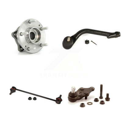 Kit de liaison de biellette de direction extérieure, roulement avant gauche, Joint à rotule inférieur, pour Hyundai Santa Fe